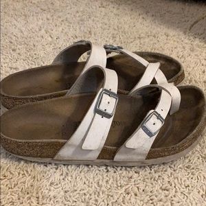 Very worn Birkenstock’s